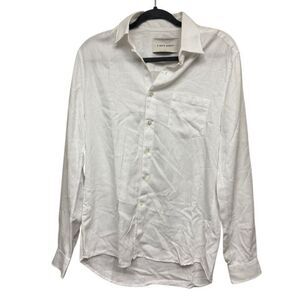 A Days March White button down long sleeve shirt size small with front pocket